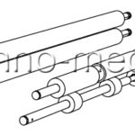 Ролики Input Rollers для медицинского оцифровщика (дигитайзера) AGFA CR 30-X