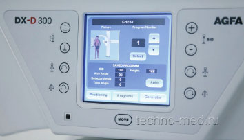 Панель управления дигитайзера DX-D300