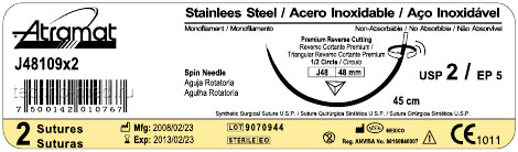 Проволока стальная нержавеющая хирургическая Атрамат